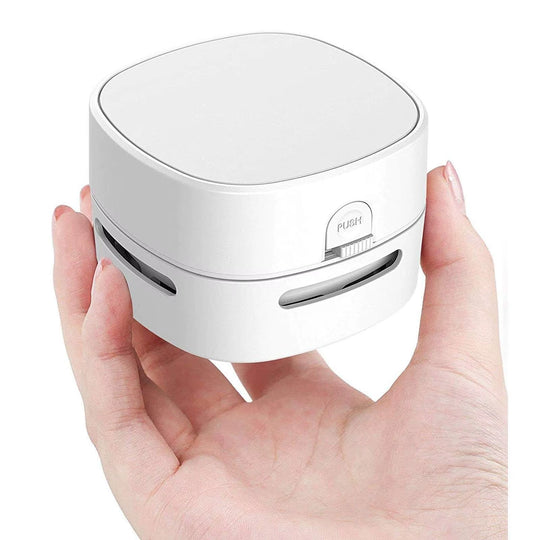 Mini Vacuum Cleaner Office Desk Dust Tool Home Table Sweeper Rechargeable Desktop Cleaner for Car Home Computer Sweeper Gift