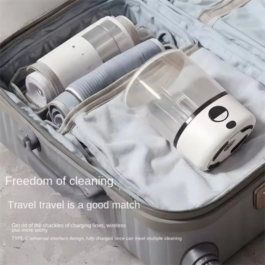 B82B-Washing Machine 2L Mini Automatic Portable Turbo Led Washing Cup Designed for Underwear